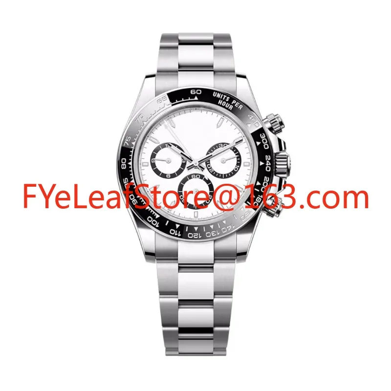 2024 New Super Quality Diving 5A Watch 40mm Clean Factory 904 Steel ETA 4131 Movement Thickness 12.3mm 126500 Luxury Panda Watch