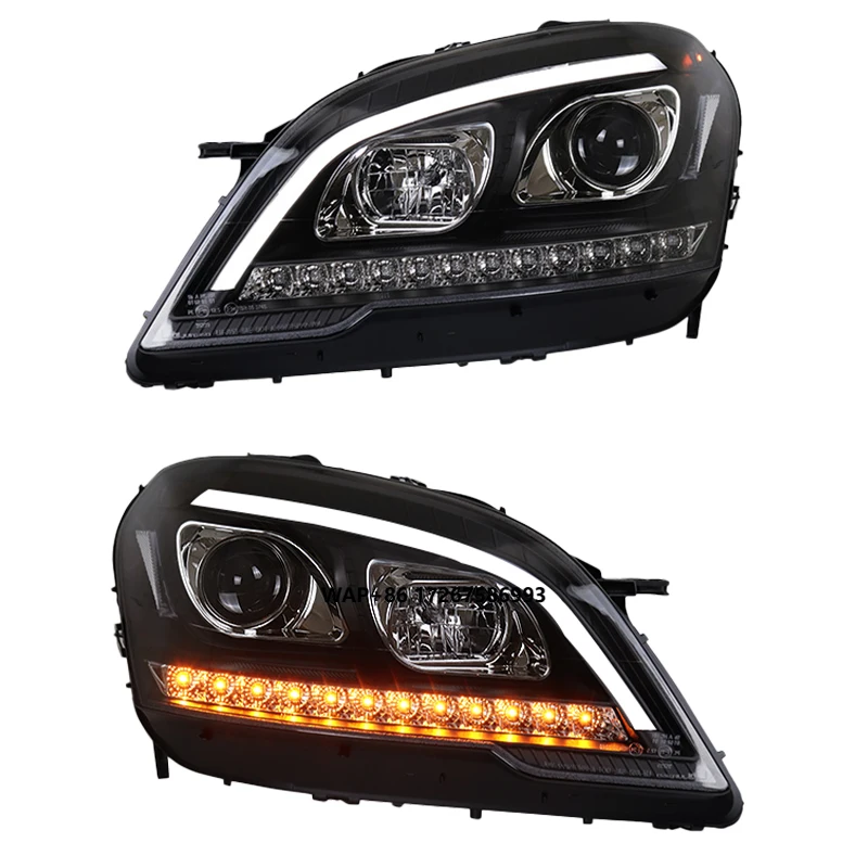 

YU GUANG for Mercedes Benz ML W164 GL Headlights Front Light 2009-2011 Upgrade LED Headlamp ML350 ML300 Automotive Accessories