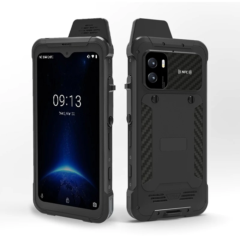 

Android Rugged Smartphone NFC Cellphone T61 ATEX IP68 Octa Core 6.3 Inch Waterproof Rugged Smart Phone