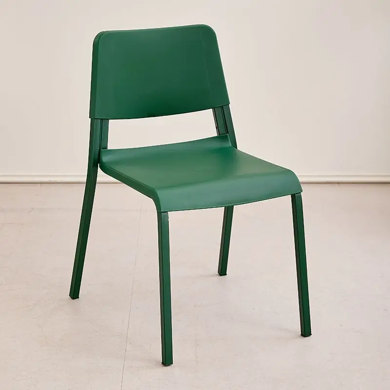 Scandinavische moderne eenvoudige stoel Home Back Chair Woonkamer Eetkamerstoel