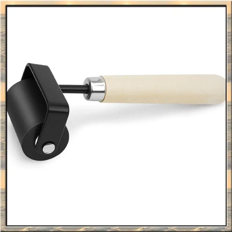 

Stock Quantity For Crafting,Brayer Rollers, For Printmaking Brayer Roller Wooden Handle- Durable-Rubber Glue Roller For Ink& Pai
