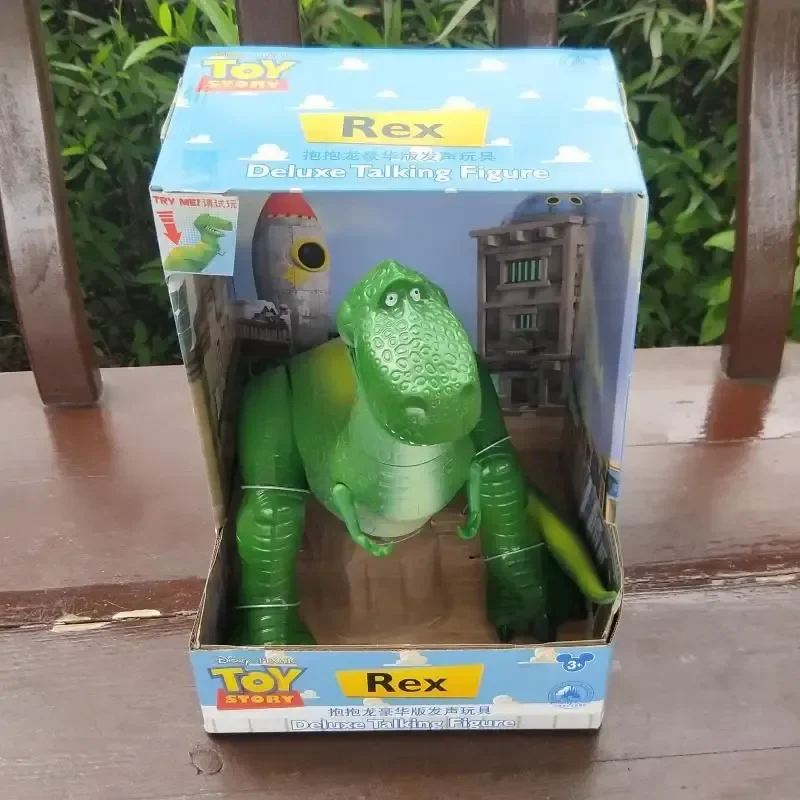 Disney Toy Story 4 Rex The Green Dinosaur Pvc Action Figures Model Dolls Legs Can Move Toys Collection Kids Gifts Toys