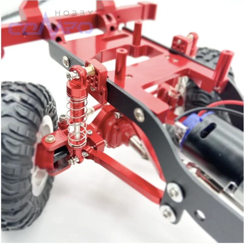

4Pcs Metal Shock Absorber With Extended Seat Upgrade Parts For MN D90 MN-90 MN99S & WPL C14 C24 C34 RC Car Spare Parts