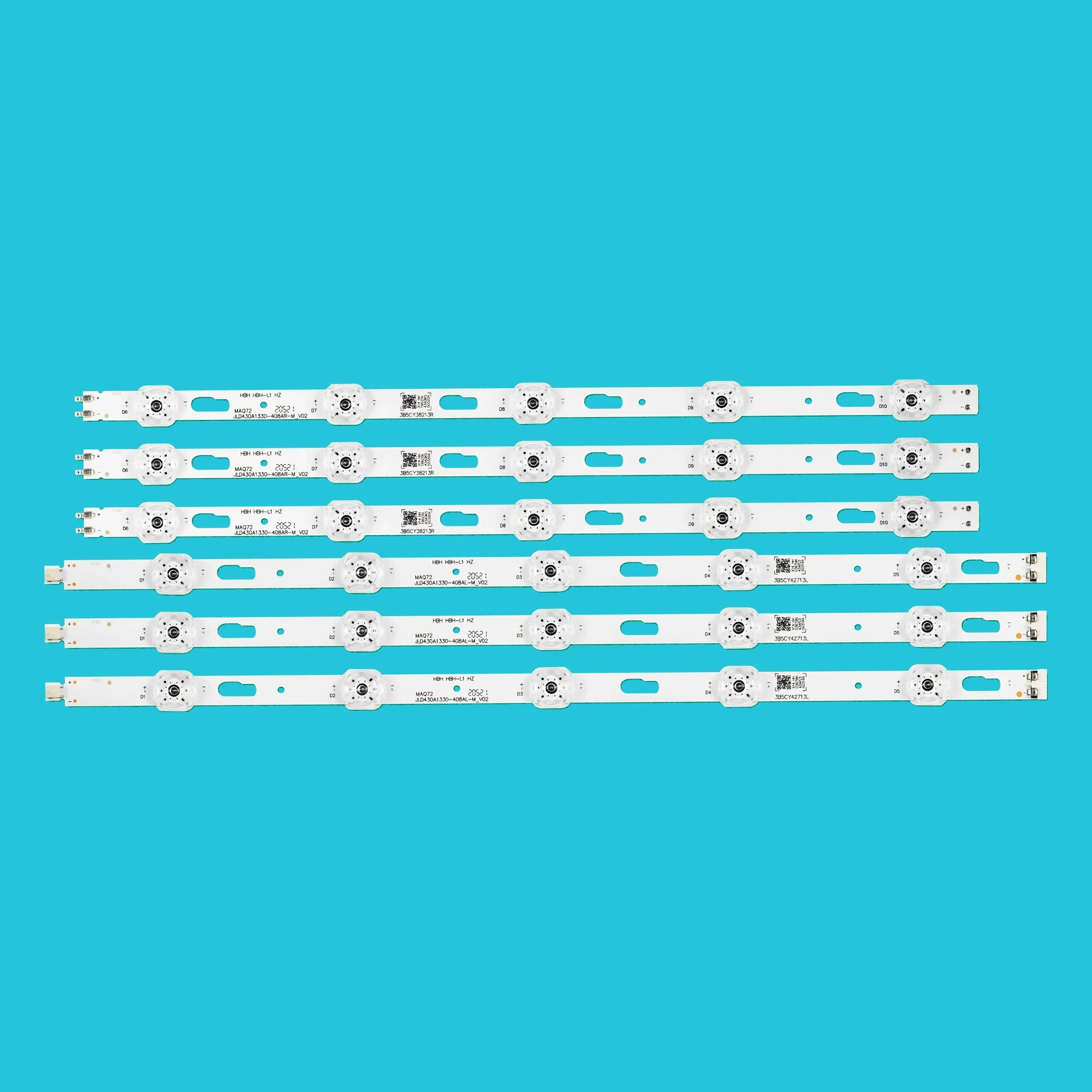 

LED Backlght For UN43TU8000 UE43TU7070 UE43TU7172 UE43TU8070 UE43TU8072 UE43TU7090 GT043HGHV1H V0T7-430SMA-R0 V0T7-430SMB-R0