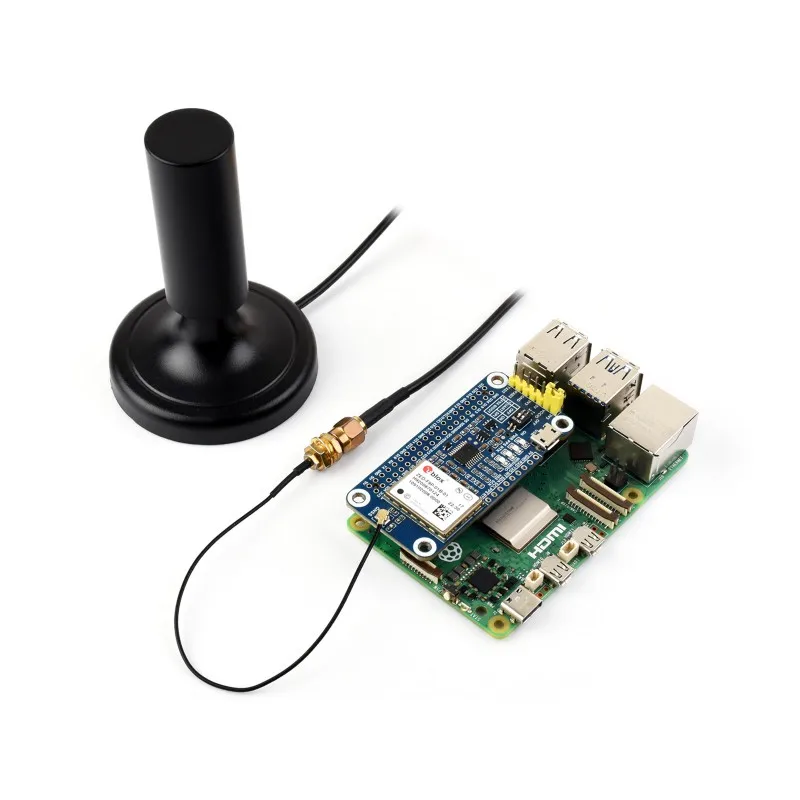 High-Precision GNSS Positioning Antenna, L1 L2 L5 Multi-constellation Active Quad Helix, IP67 Waterproof SMA for RTK/Drone