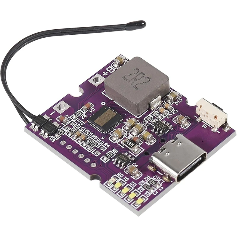 Mini Module de charge rapide bidirectionnel, batterie externe, Module d'alimentation Mobile, Circuit imprimé