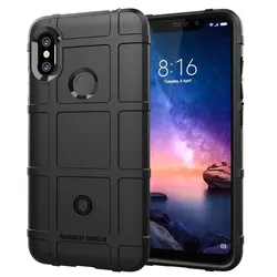 Rubber Matte Phone Case for Redmi Note 6 Pro Full Protective Shield Cases for redmi note6 Shockproof Silicone Armor Cover Bumper