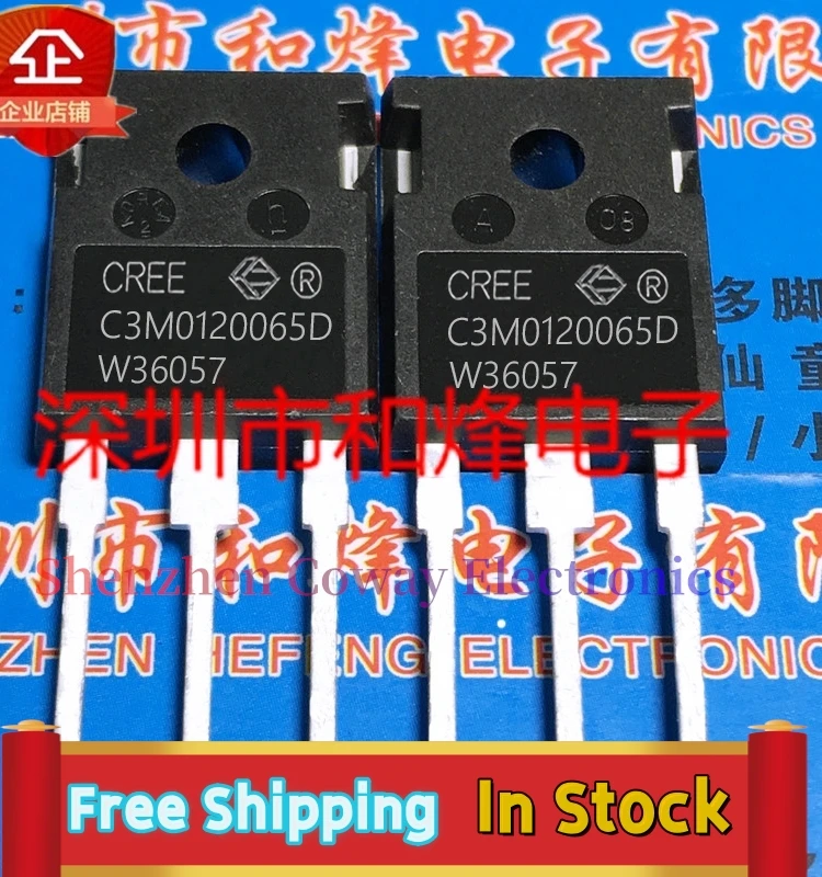 10PCS-30PCS  C3M0120065D  TO-247 MOS 22A 650V  In Stock Fast Shipping