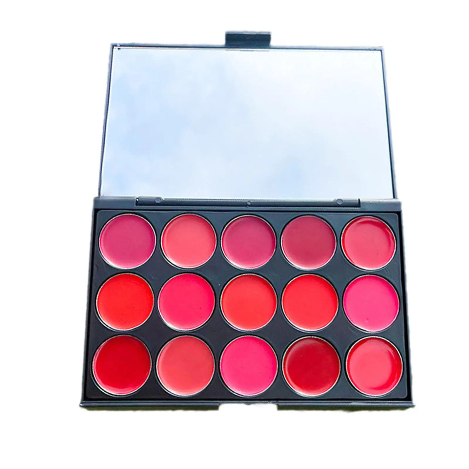 15 Farben Lippenstift Palette Lip gloss Make-up Platte für Tanz party Anfänger