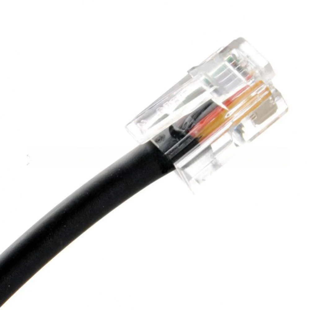 1PCS Microphone Cable For Durable Replacement Mic Cord Wire Professional For Yaesu FT-780088008900 Radios 40-150cm Tool Parts