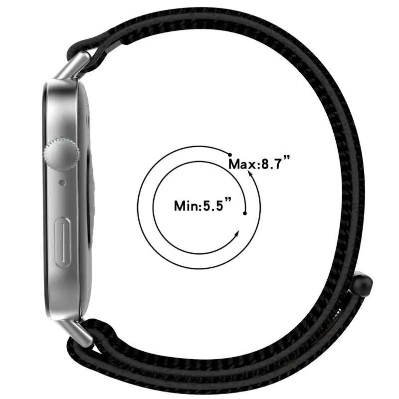 Cinturino in tessuto di Nylon per Huawei Watch Fit 3 Sport Loop bracciale cinturino sostituibile Fit3 cinturino da polso regolabile accessori Adater