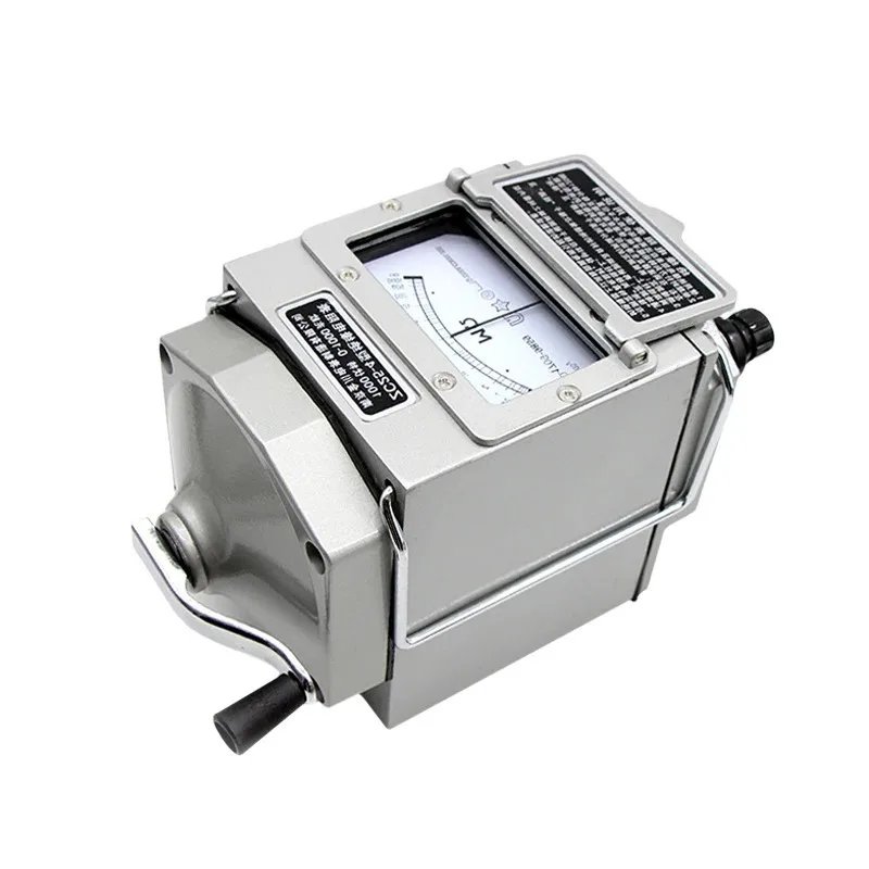 

Hand insulated megohmmeter 500V 1000V 2500V ZC25-3 resistance tester