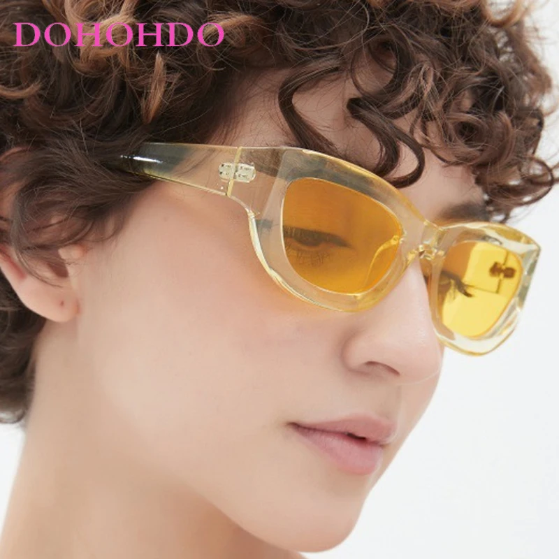 

Fashion Cat Eye Women Sunglasses New Luxury Brand Candy Colors Men Sunglass Outdoor Summer Traveling Eyewear Female Lentes UV400