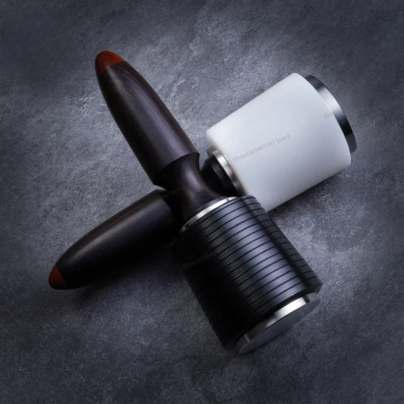 For Leather Carving Hammer PA66 Material DIY Handmade Leather Goods, Tools, Wooden Handles, Leather, Nylon Hammer