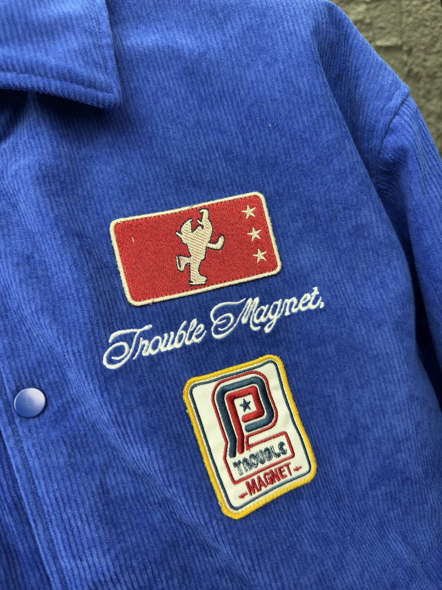 Svip American Sle سروال قصير البيسبول القطن Jaet الخريف الشتاء بدوره إلى أسفل طوق التطريز الطيران الدافئة معطف القطن عادية...