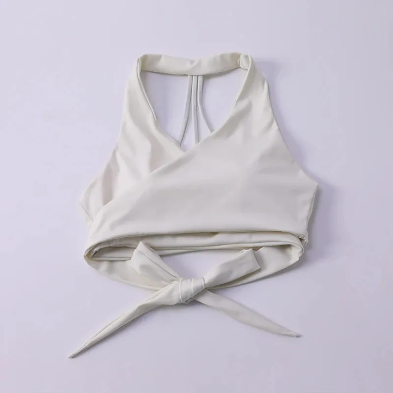 Summer sports bra women's running wearing shock resistant training yoga suit vest top fitness bra