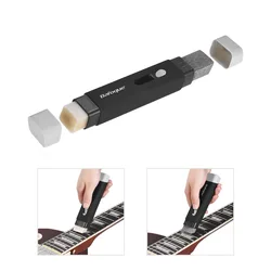Guitar Strings Cleaning Tool Derusting Lubricating Felt String Maintenance Kit Luthier Tool for Guitar Bass Violin Cello