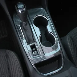 Car grain Central control Gear lever panel decoration cover for Chevrolet Equinox 2017 -2021 car styling accessories