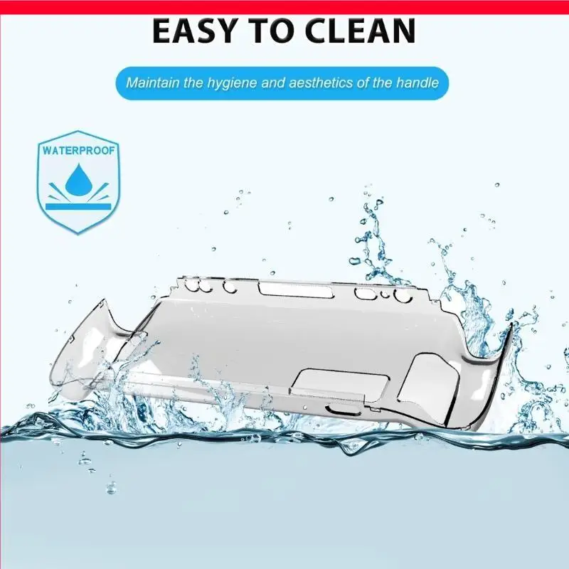 D46B Crystal Protective Case Cover for Steamdeck Game Shold Shell