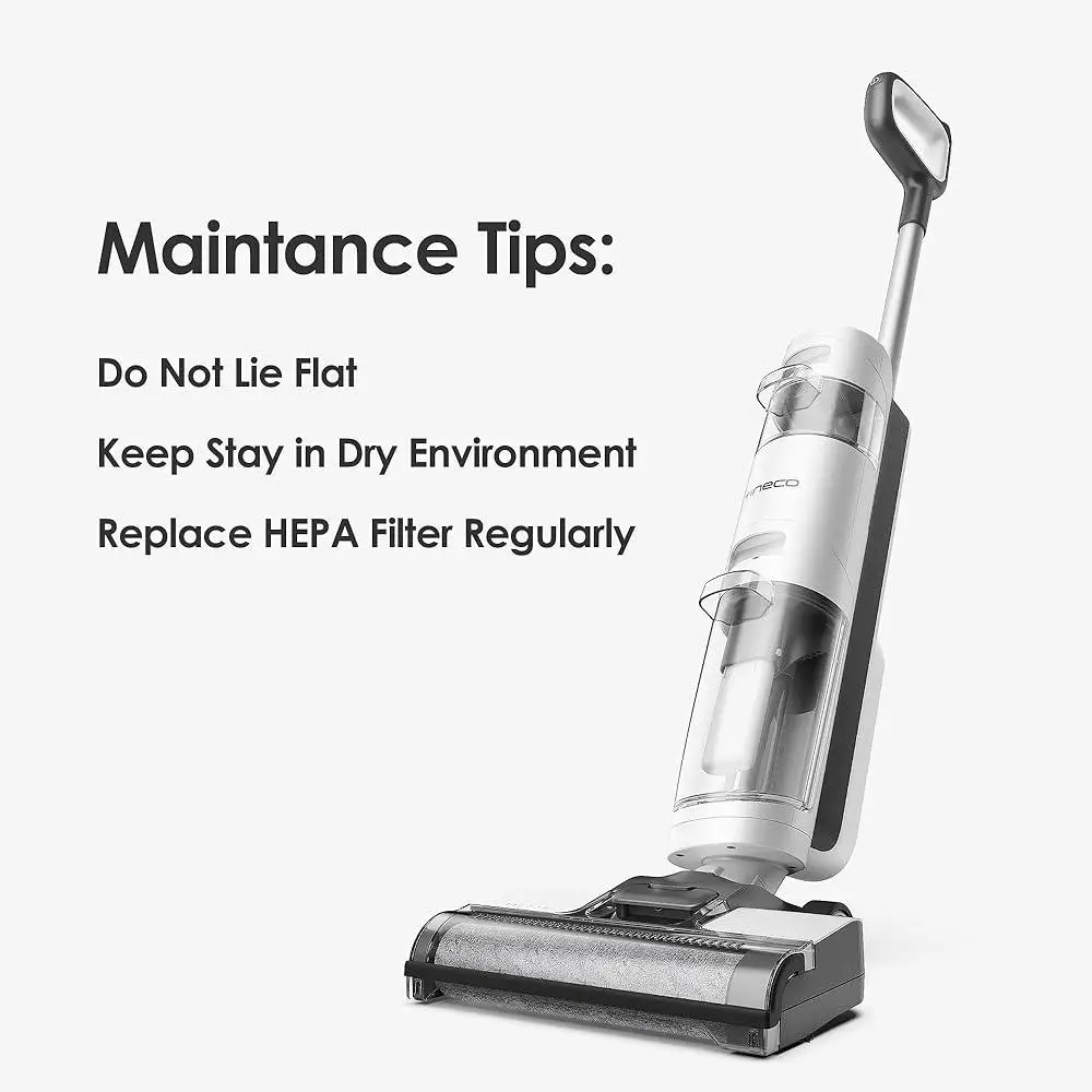 Cordless 2-in-1 Wet Dry Vacuum and Mop Self-Cleaning Lightweight Floor Cleaner Easy Maneuvering High Performance Hard Floor Care