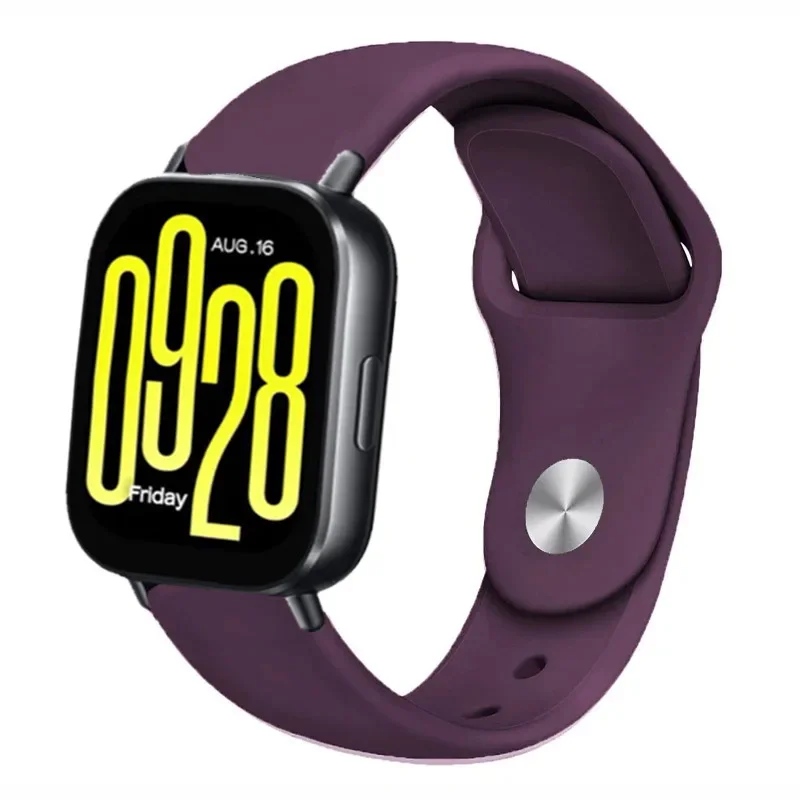 22mm 20mm Silicone Sports Strap for Redmi Watch 5 Lite/Active Comfortable Soft Wristband for Huawei GT5 Pro 46mm Bracelet Bands