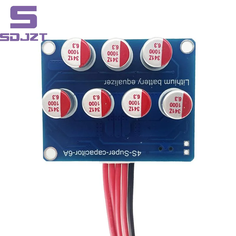 Active Battery Balancer Board 4S 6A Capacitive Equalizer For Li Ion Lithium Battery Protection System