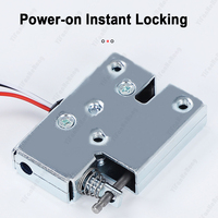 DB-209 DC Electric Control Cabinet Electromagnetic Lock 12v Locker Magnetic Lock With Feedback Signal