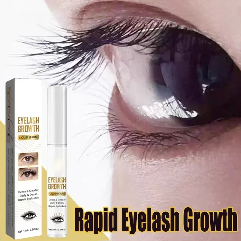 Siero per la crescita rapida delle ciglia 7 giorni Natural Eyelash Enhancer prodotti per il trattamento delle ciglia più spesse più piene trucco per la cura degli occhi