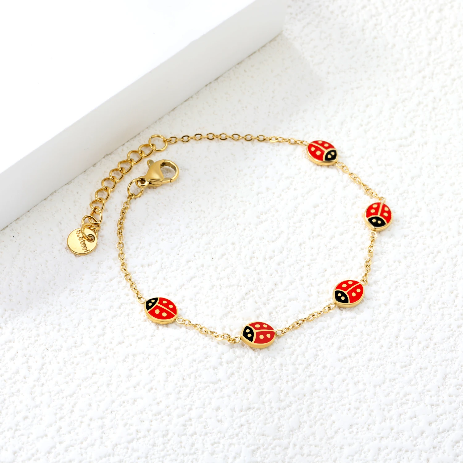 ASONSTEEL العصرية الفولاذ المقاوم للصدأ الأحجار الملونة الحلوى سوار الذهبي البوهيمي المعصم اليدوية مجوهرات اكسسوارات جودة عالية #2