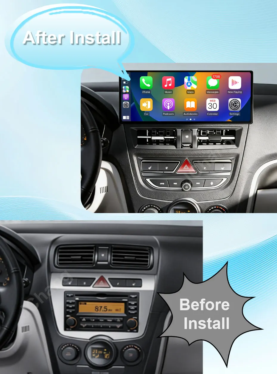 Android 16 Car Radio 12.3