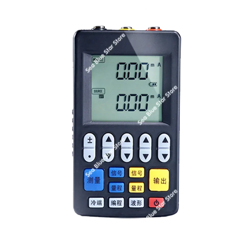 Signal Generator 4-20mA Analog Current Source Temperature Thermal Resistance Couple PT100 Handheld Output Calibrator