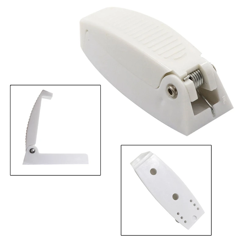 

A70F Trailer Window Buckle Door Limiter for Latch Bracket Holder Car Travel ABS Auto Motorhome Caravan for Camper Boat Access