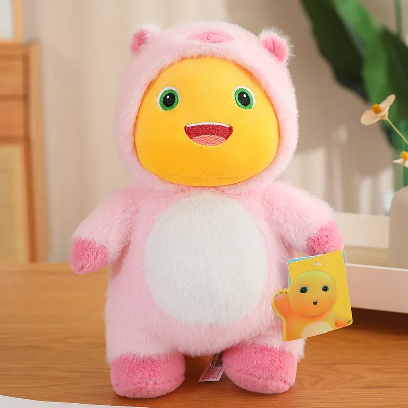 Die Miniso echte Schweinmilch-Drachenpuppe verwandelt sich in eine süße Kapibala-Capybara-Dinosaurierpuppe. Ragdoll-Plüsch-Geburtstagsgeschenk