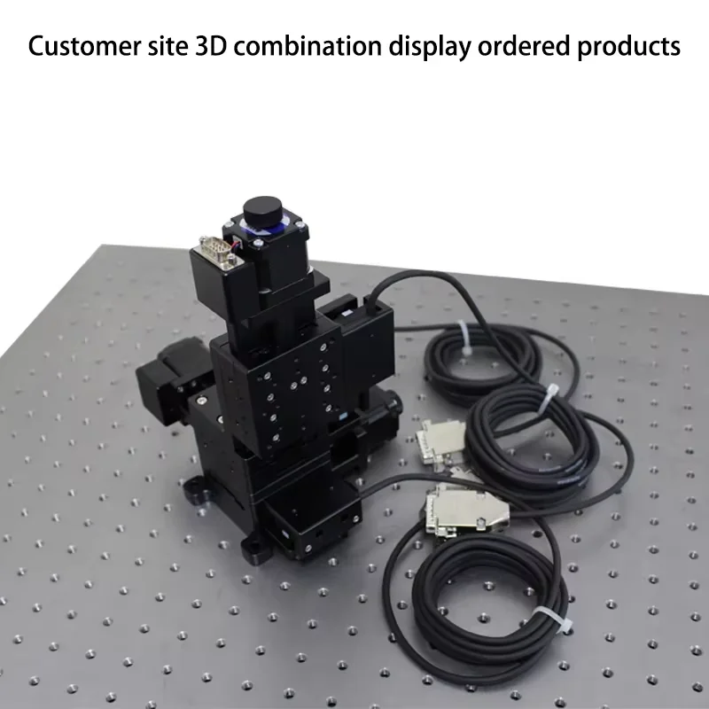 PP110-20 Motorized Translation Stages X axis electric moving table one-dimensional platform