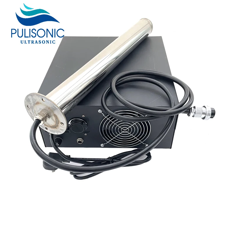 

3000W Digital Tubular Ultrasonic Transducer With Industrial Generator For Washer Tank