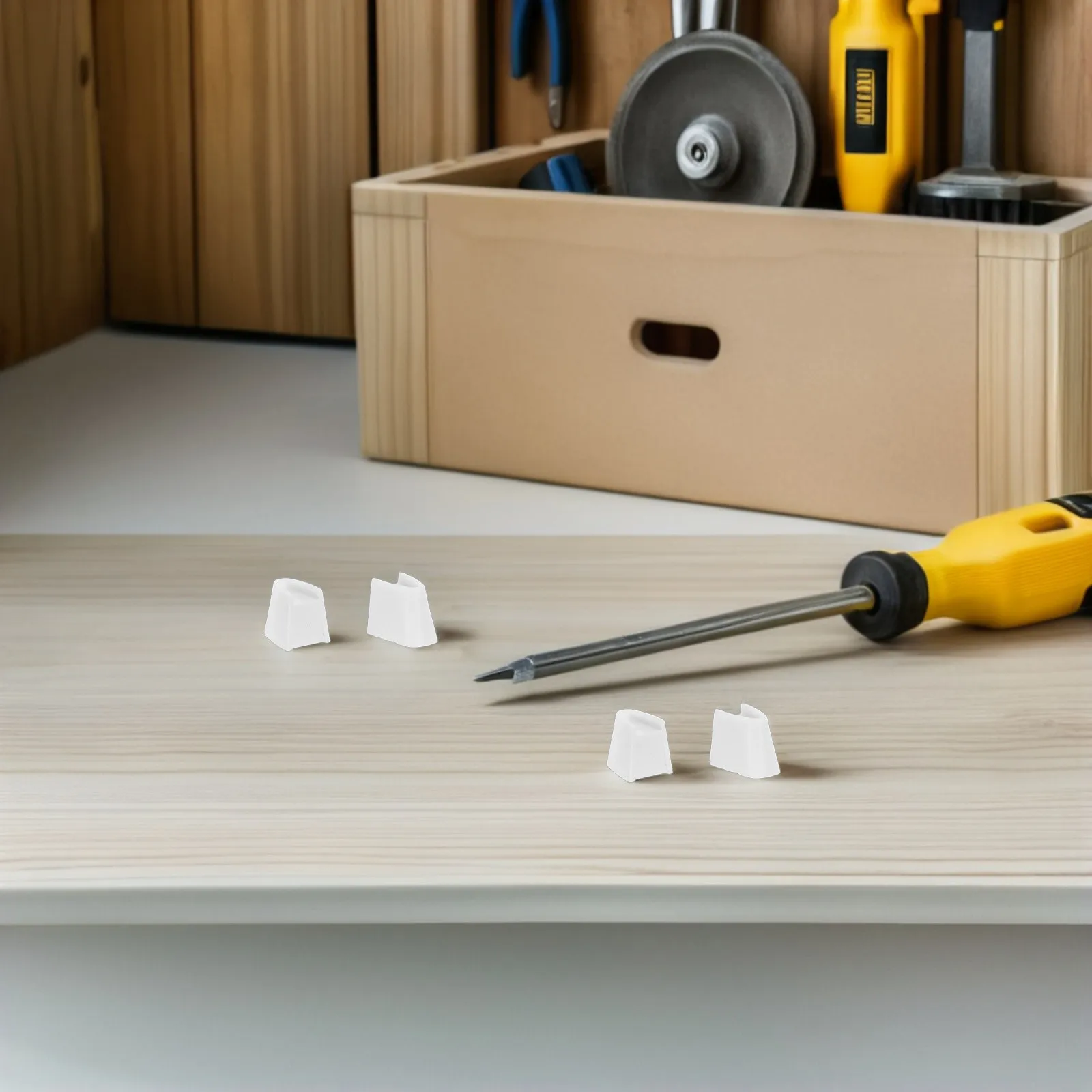 

Набор из 6 белых пластиковых ручек-диммеров для плавной регулировки яркости света, совместимых с [номер модели/бренд]