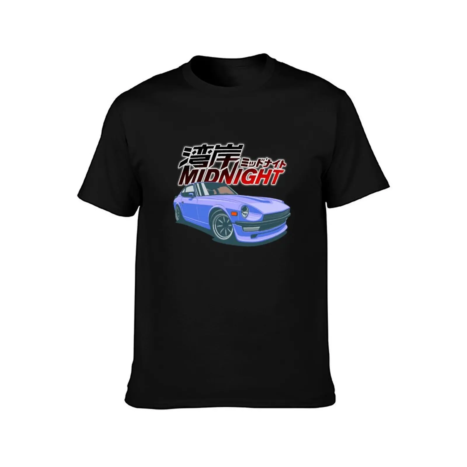 Wangan Midnight Asakura Akio's Devil Z T-Shirt Sweat Absorbing Sports Tee Shirt