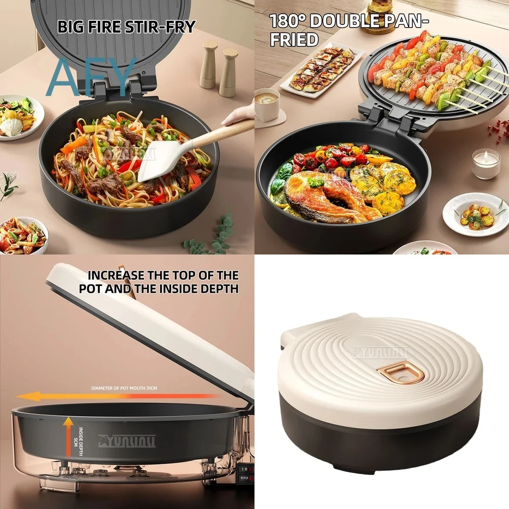 New Arrivals Electric Baking Pan for Home Kitchen Cooking Appliances for Oven Alternative Baking Tool for Healthy Meal Prep
