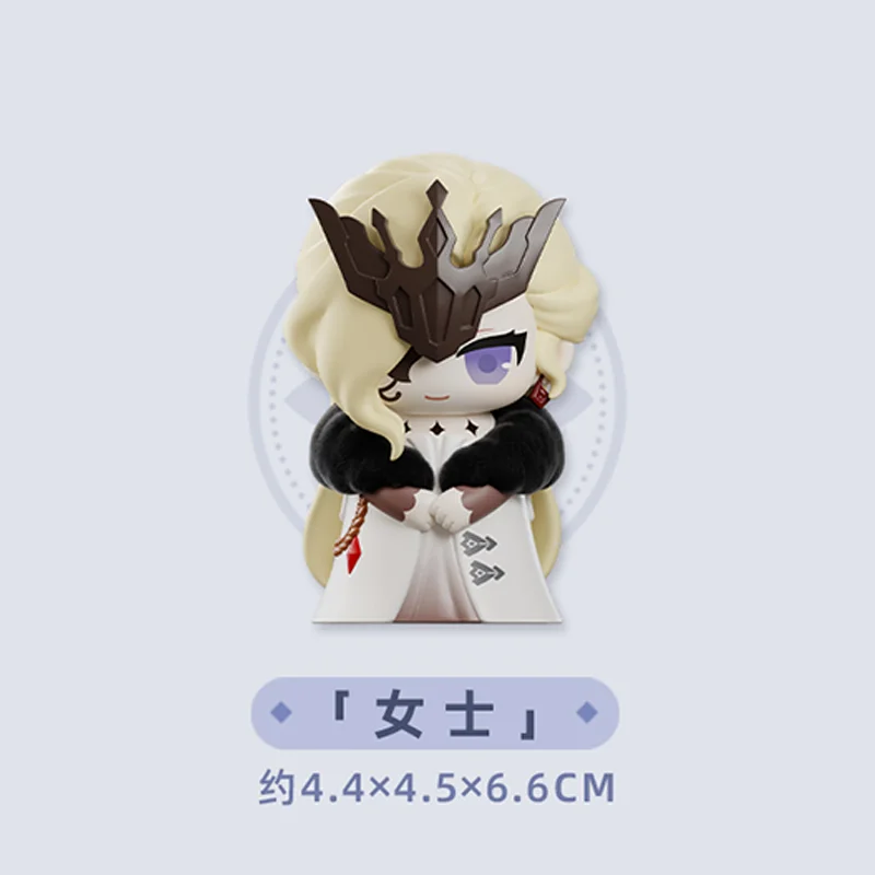 Hot Selling Genuine Genshin Impact Fatui Harbingers Chibi Blind Box Figurines Merchandise Doll Ornament Surprise Trendy Toy Gift image 3