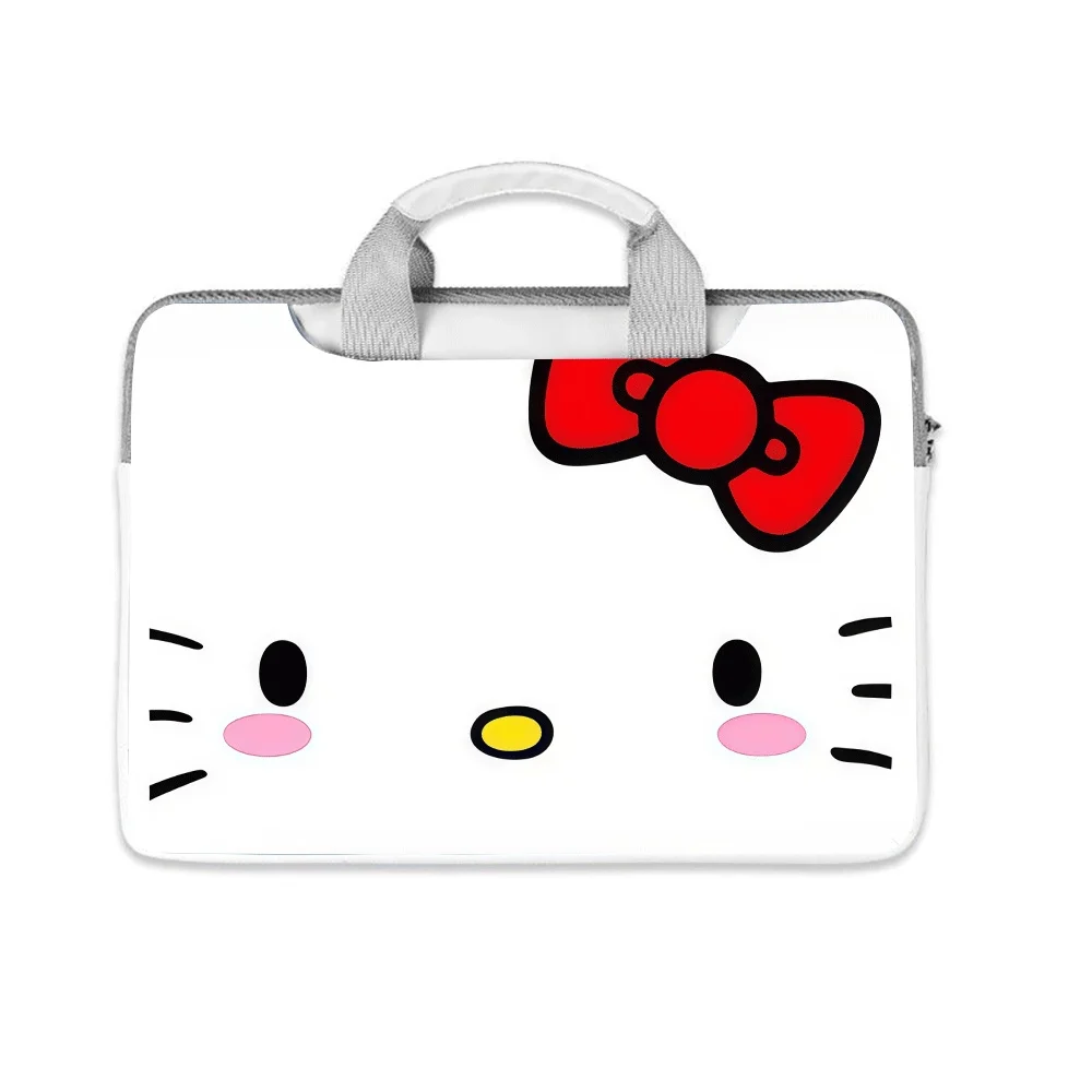 

Anime Hello Kitty Kurome Laptop Bag Cute Large Capacity Tablet Storage Bag Handbag Laptop Bag 12 13.3 14 15 16 Inch Holiday Gift