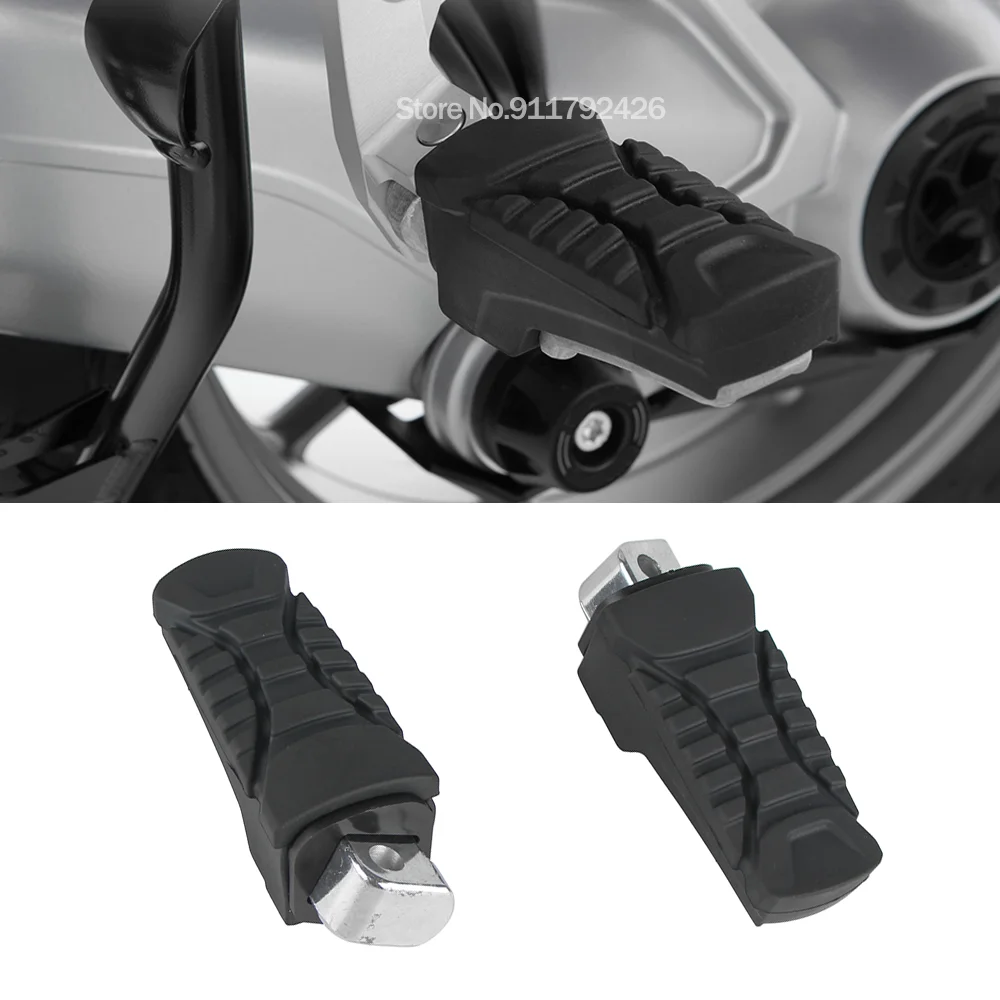 

R1200GS LC Rear Passenger Footrest Foot Peg For BMW GS1250 R1250GS ADV R1250GS Adventure Aluminum Footpeg Bracket Rubber Cover