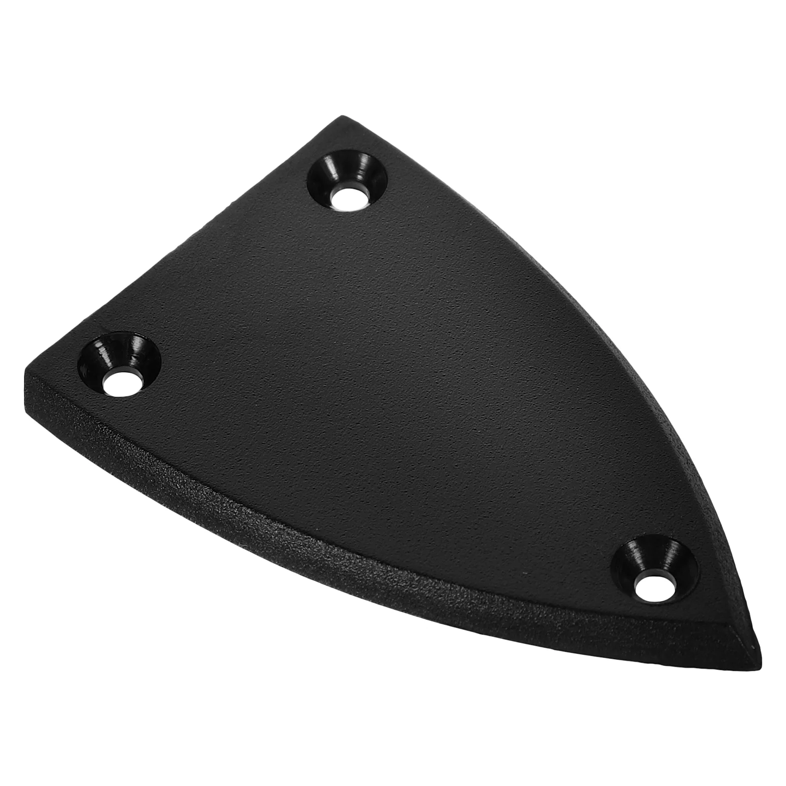 

1pc 3 Holes Triangle Plastic Truss Rod Cover for Electrical Guitar Bass Electric Guitar Replacement Parts GR15 (Black)