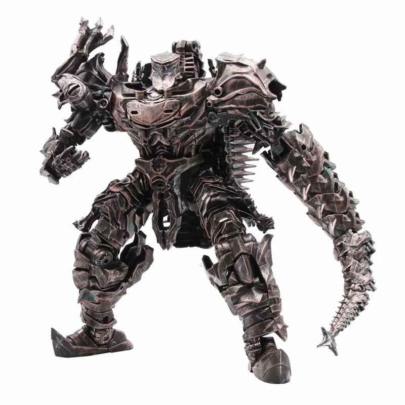 AOYI LS11 LS-11   Action Figure 37cm Scorn Dinobots Ancient Behemoth Dinosaur Movie Model Alloy Deformation Figma