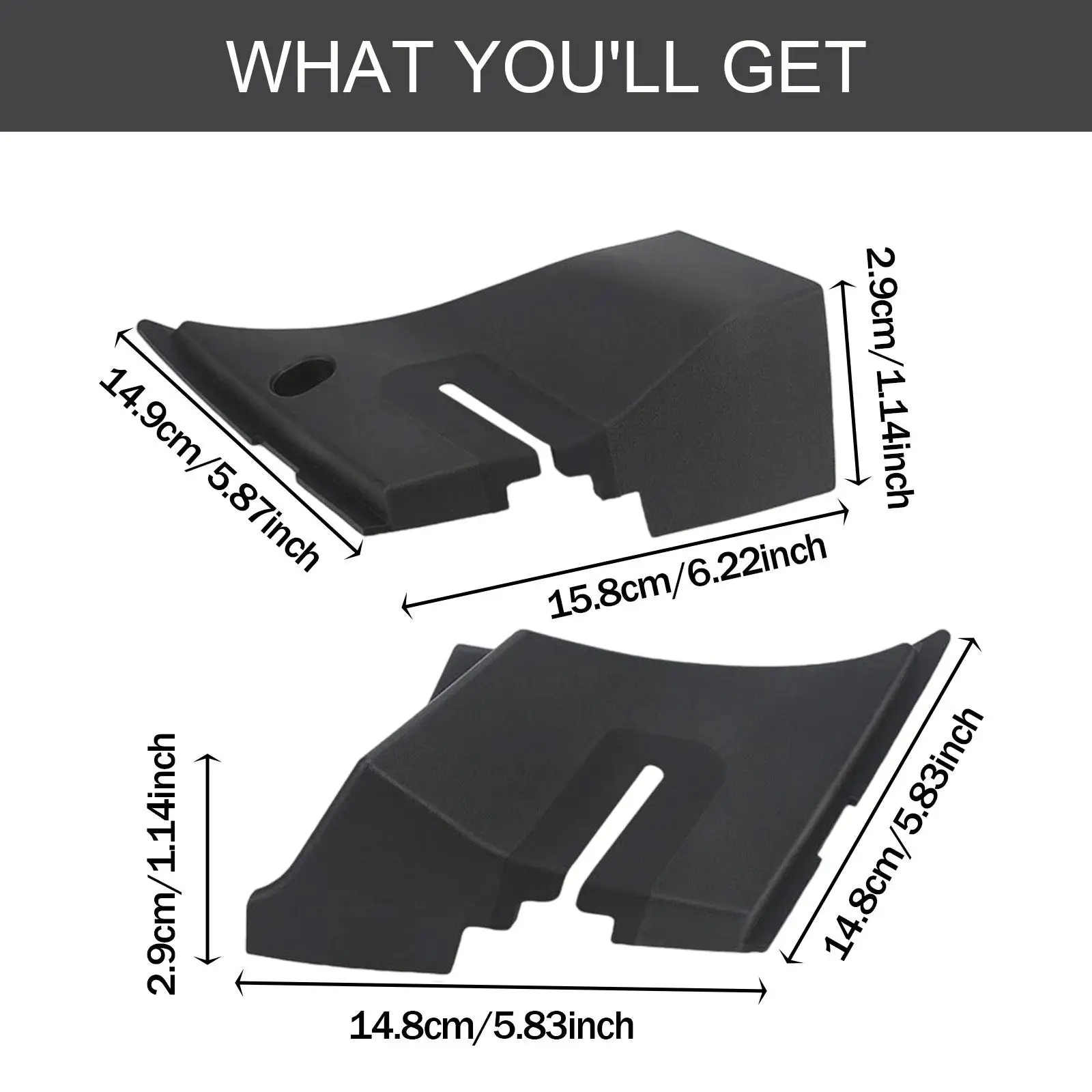 لوحة نهاية القلنسوة قوية وسهلة التركيب 15946002 قطع غيار الملحقات 15946001 استبدال LH Rh لسيارة تشيفي 2500 2007-2013 1500