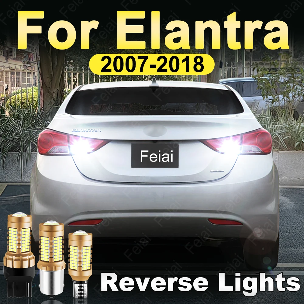 

Светодиодные фонари заднего хода для Hyundai Elantra 2007 2008 2009 2010 2011 2012 2013 2014 2015 2016 2017 2018 тюнинговые аксессуары заднего хода