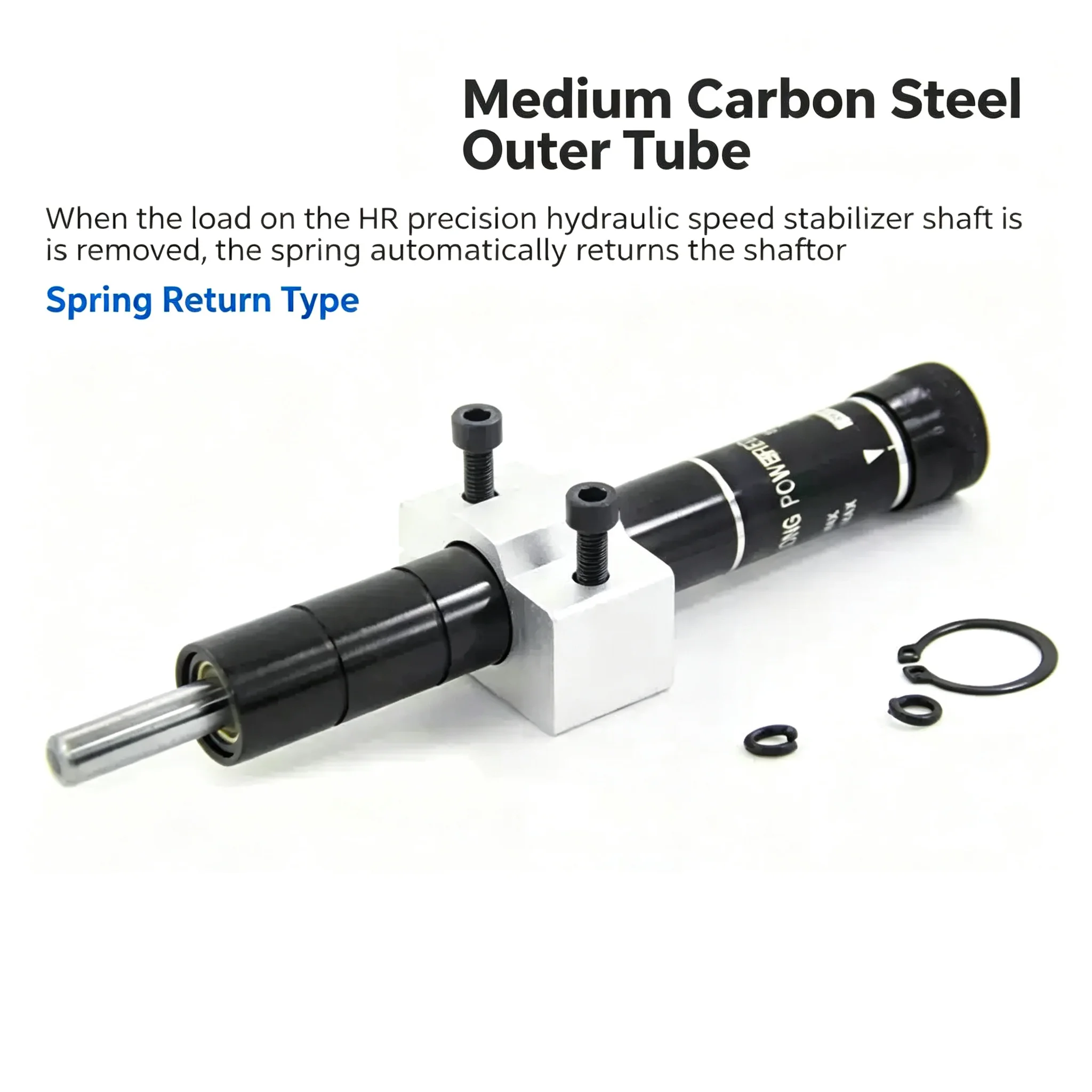 Pneumatic Hydraulic Shock Absorber adjustable SR/HR15/30/60/80/100 type Precision steady speed control buffers