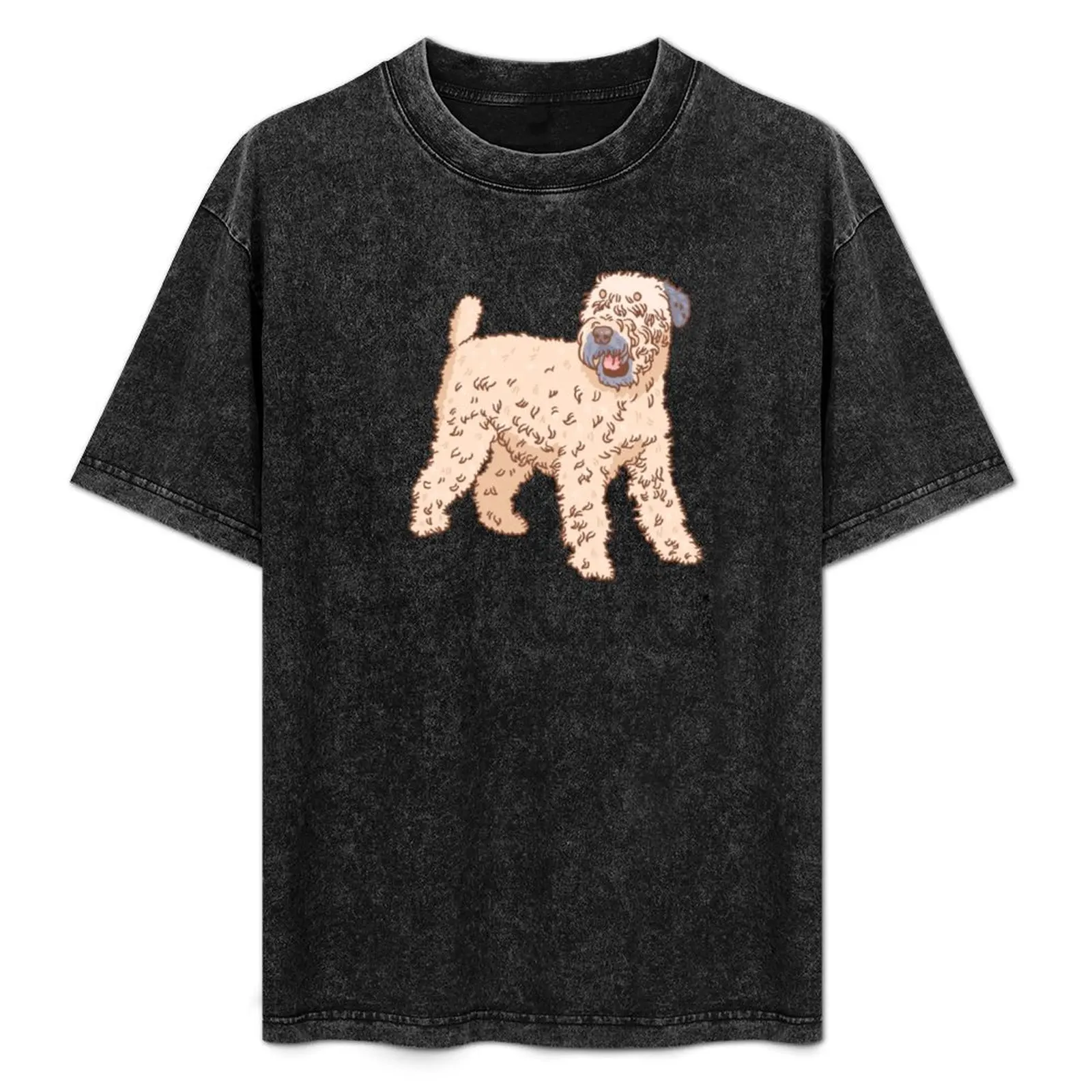 Soft Coated Wheaten Terrier T-Shirt custom t shirt graphic t shirt vintage summer top mens cotton t shirts