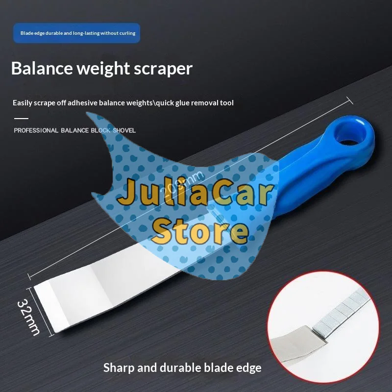 1Pcs Car Tire Balancing Block Remover Metal Scraper Cutter No Rim Damage Professional Auto Repair Tool for Tire Service Garages