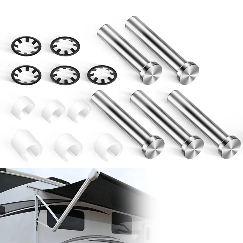 

Awning Arm Repair Pin & Fasteners Kit Compatible with Dometic Power Rv Awning 9100/9200, for Short Dometic Power Awning Hardware