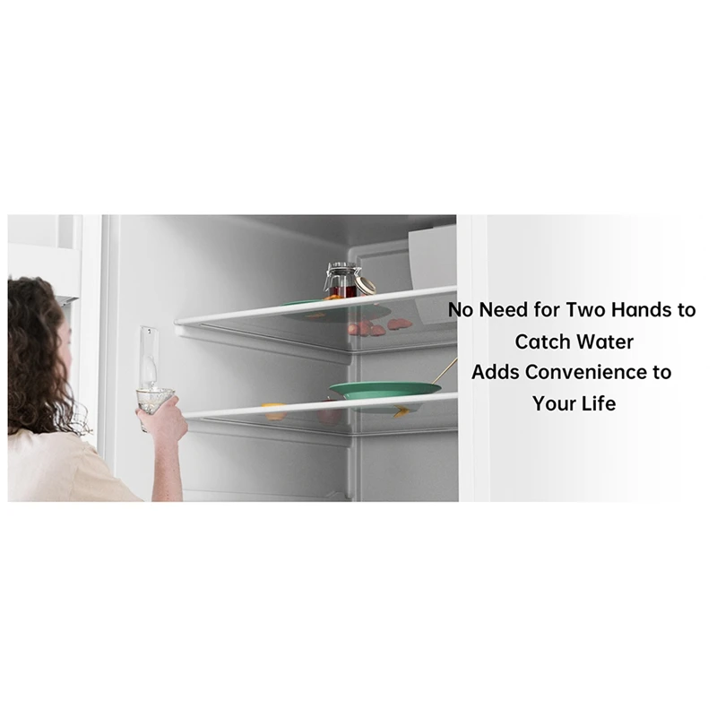 Refrigerator Interior Water Dispensers, [One-Handed Portable Operation] Replacement Handed Water Dispensing Lever
